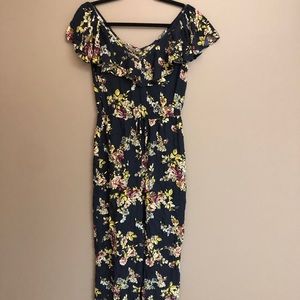 floral jumpsuit